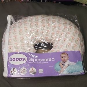 Boppy Slip covered Feeding and Infant support pillow
